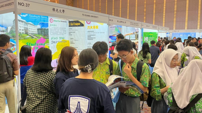 2023 Taiwan Higher Education Fair Indonesia (THEFI).