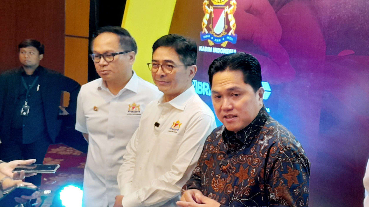 Foto Jalin Sinergi Bumn Swasta Ketum Kadin Dan Menteri Bumn Ungkap Tujuannya