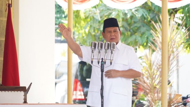 Ketua Umum Partai Gerindra, Prabowo Subianto