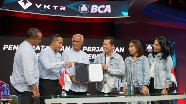 Kerja sama VKTR dan BCA.
