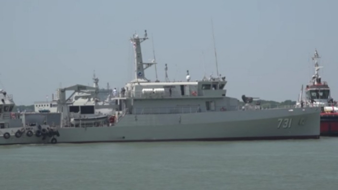VIVA Militer: Kapal Pemburu Ranjau KRI Pulau Fani-731