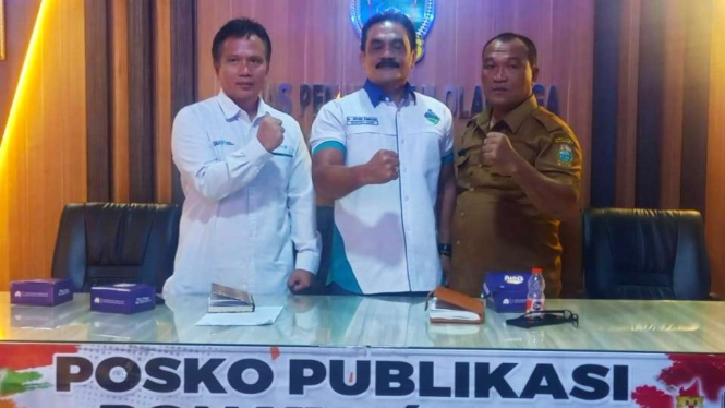 Ferkushi Sumut saat jumpa pers persiapan hadapi PON 2024