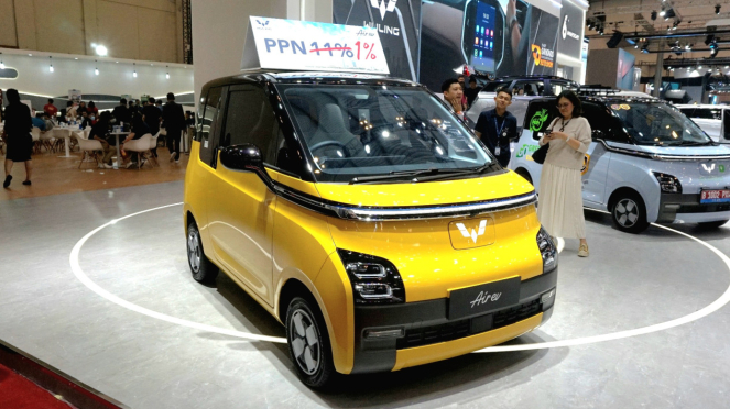 Wuling Air ev di GIIAS 2023