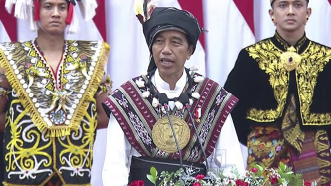Pidato Presiden Jokowi di Sidang Tahunan MPR RI 2023