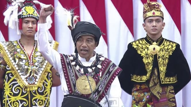 Pidato Presiden Jokowi di Sidang Tahunan MPR RI Bersama DPR dan DPD 2023