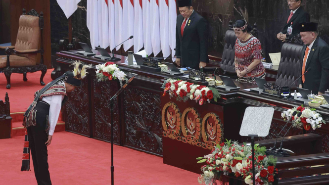 Pidato Presiden Jokowi di Sidang Tahunan MPR RI Bersama DPR dan DPD 2023