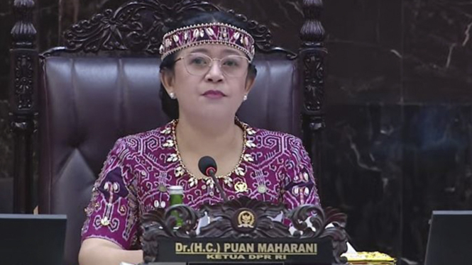 Puan Maharani Ketua DPR RI, Rapat Paripurna Pembukaan Masa SIdang 2023-2024