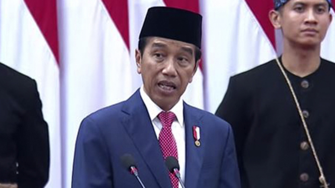 Pidato Presiden Jokowi Sampaikan RUU Anggaran Pendapatan dan APBN 2024
