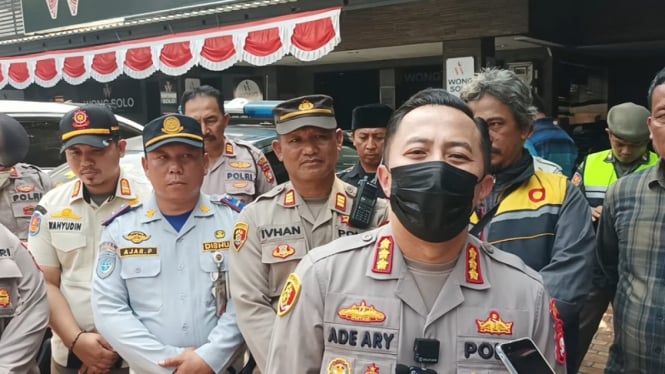 Kapolres Metro Jakarta Selatan Kombes Pol Ade Ary 