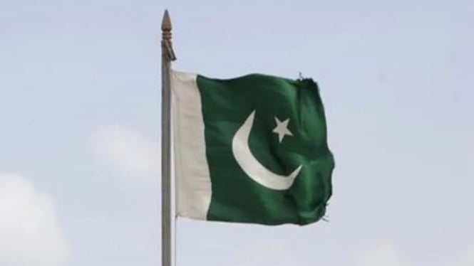 Bendera Pakistan.