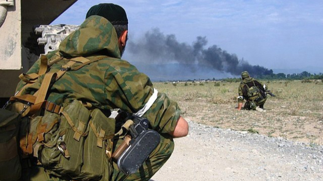 VIVA Militer: Tentara Rusia anggota Batalyon Vostok