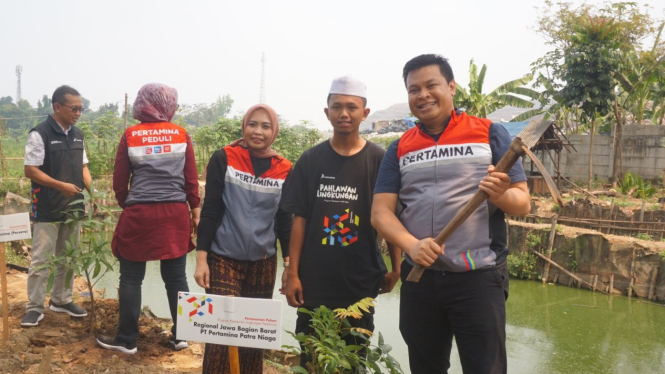 Pertamina meresmikan Program TJSL Pelestarian Lingkungan Hidup