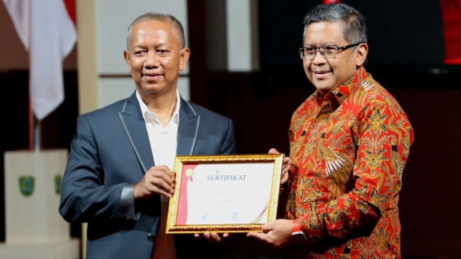 Sekjen PDIP Hasto Kristiyanto Kuliah Umum di Universitas Islam Riau