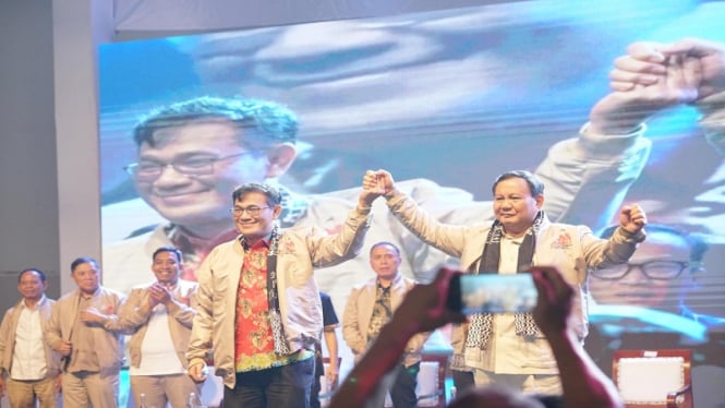 Politikus PDIP Budiman Sudjatmiko mendukung capres Prabowo Subianto