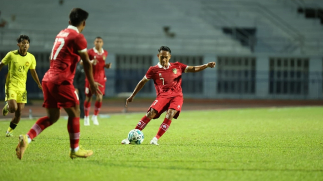 Indonesia vs Malaysia di Piala AFF U-23 2023