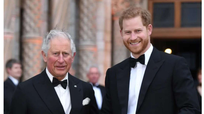 Raja Charles dan Pangeran Harry