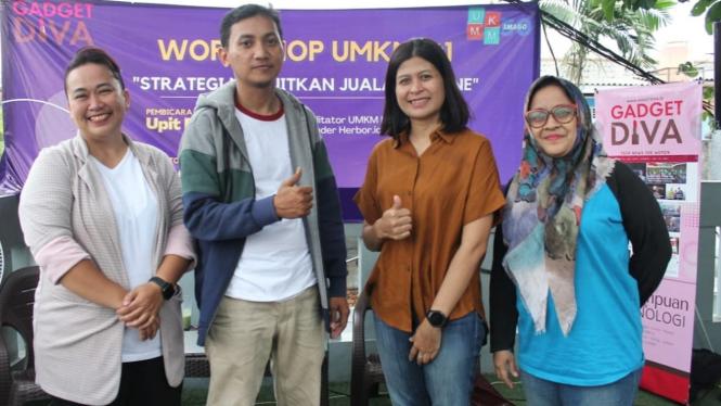 Pelatihan 'Strategi Melejitkan Jualan Online' untuk UMKM di Jakarta, Minggu, 20 Agustus 2023.