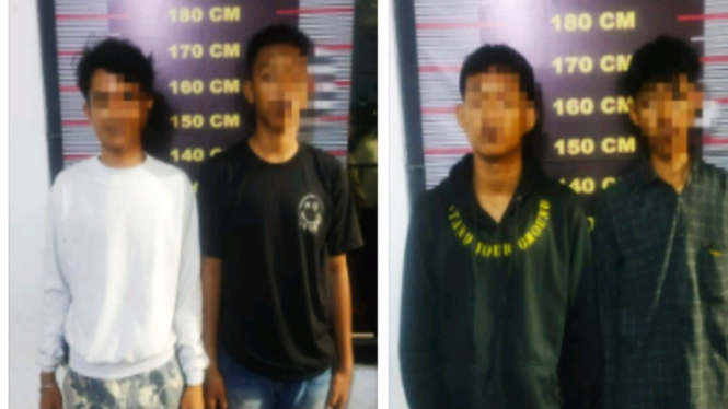 Remaja yang mengacungkan celurit ke pelajar di Langkat ditangkap aparat