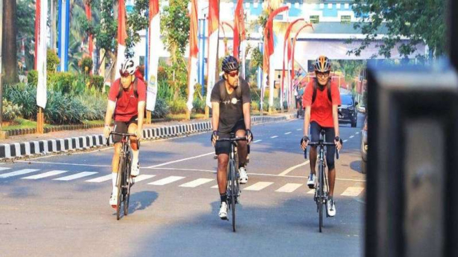 Pemkot Tangerang terapkan bike to work untuk atasi polusi udara.