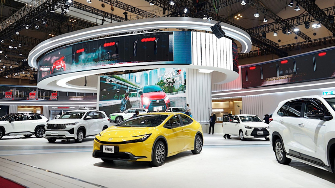 VIVA Otomotif: Booth Toyota di GIIAS 2023