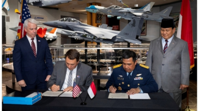 VIVA Militer: Menhan RI Prabowo saksikan penandatanganan MoU dengan Boeing