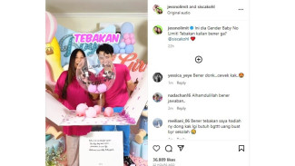 Sisca Kohl dan Jess No Limit Ungkap Jenis Kelamin Anak Pertamanya