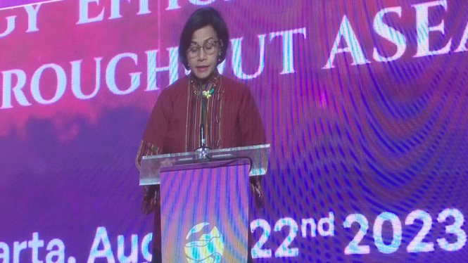 Menteri Keuangan Sri Mulyani Indrawati.