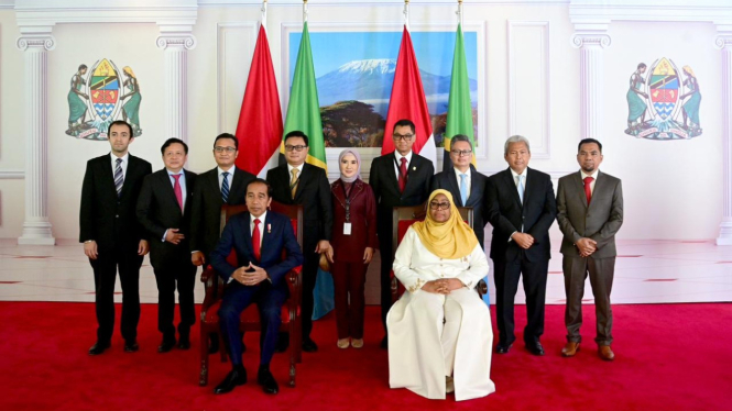 Kunjungan resmi Presiden Joko Widodo ke Tanzania