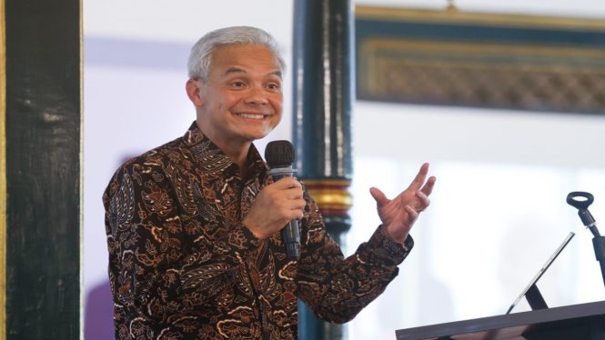Gubernur Jawa Tengah sekaligus Bacapres Ganjar Pranowo