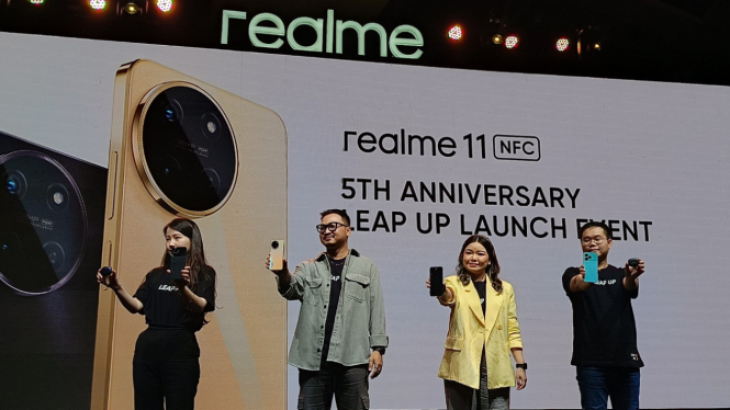 Peluncuran Realme 11 dan Realme C51.