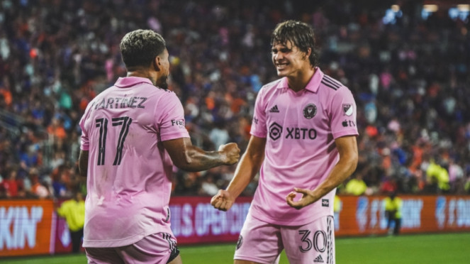 Inter Miami saat melawan Cincinnati