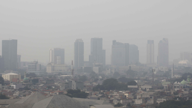 Polusi Udara di Jakarta.
