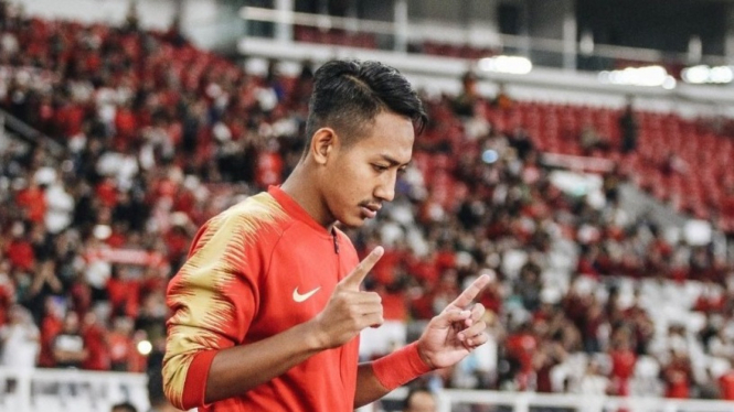 Gelandang Timnas Indonesia U-23, Beckham Putra