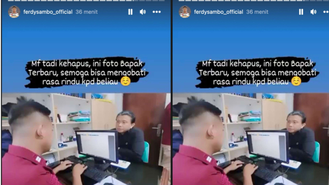 Penampakan Ferdy Rambo saat dipindah ke Lapas Salemba