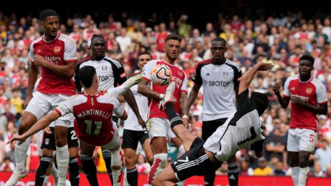 Duel Arsenal vs Fulham