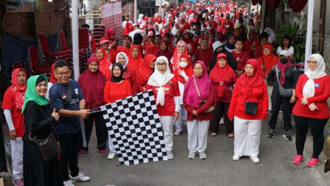 Relawan Sintawati Gelar Kegiatan di Jakarta Selatan