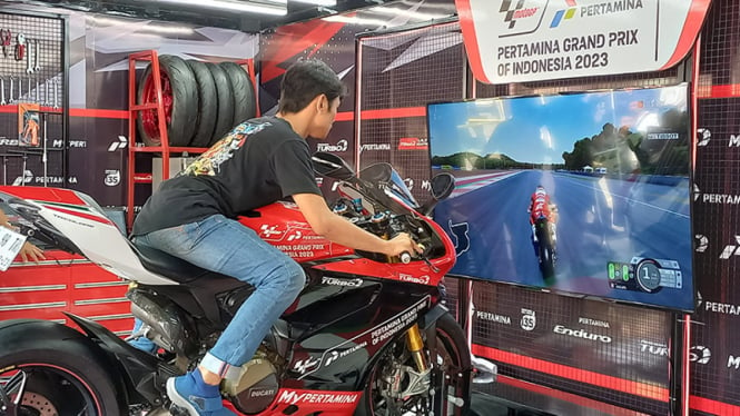 Pertamax Turbo The Ultimate Box MotoGP hadir di Kota Medan