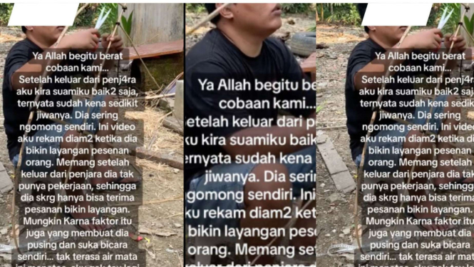 Istri Ini Curhat Suami Kena Gangguan Jiwa Usai Keluar dari Penjara