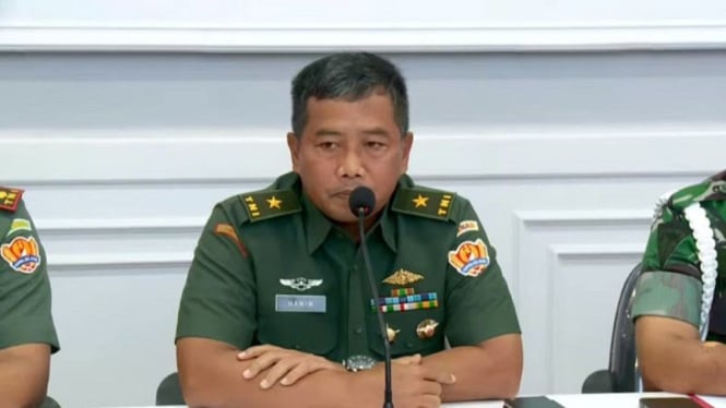 Kepala Dinas Penerangan TNI AD (Kadispenad) Brigjen Hamim Tohari