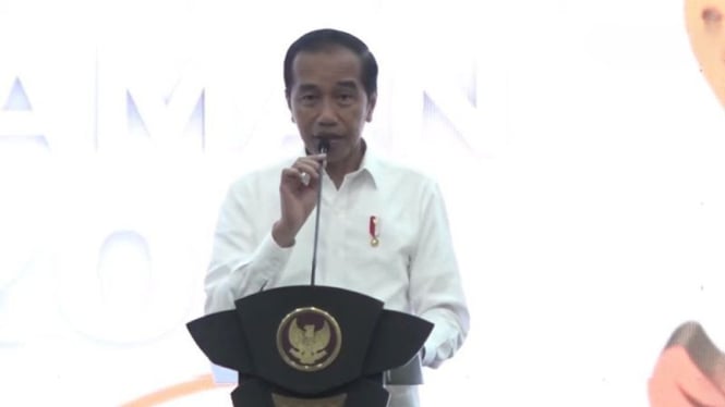 Presiden Joko Widodo (Jokowi) menghadiri Rapimnas Jaringan Kemandirian Nasional 