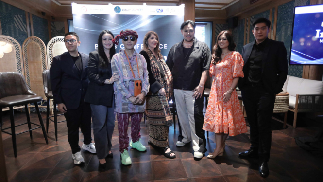 Konferensi pers Indonesia Now untuk New York Fashion Week