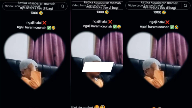 Viral Bocah Gak Mau Ngaji Iqro Saat Diajari Bagian BABIBU