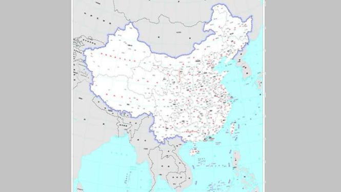 Peta baru China 2023, caplok wilayah India, Taiwan hingga Laut China Selatan