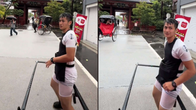 Viral Tukang Becak di Jepang Tampan-tampan