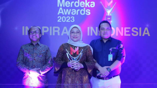 Kemnaker Terima Penghargaan Merdeka Awards 2023