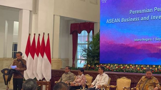 Presiden Jokowi Buka ASEAN Business and Investment Summit 2023.