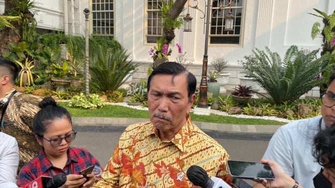 Menteri Koordinator bidang Maritim dan Investasi, Luhut Binsar Pandjaitan