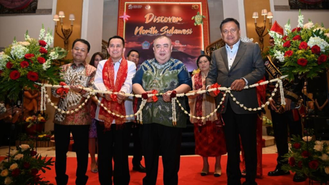Pembukaan jelajah budaya Discover North Sulawesi di Hotel Borobudur Jakarta