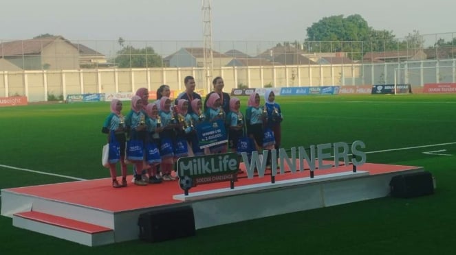 SDUT Bumi Kartini Jepara juara MilkLife Soccer Challenge kategori U-10