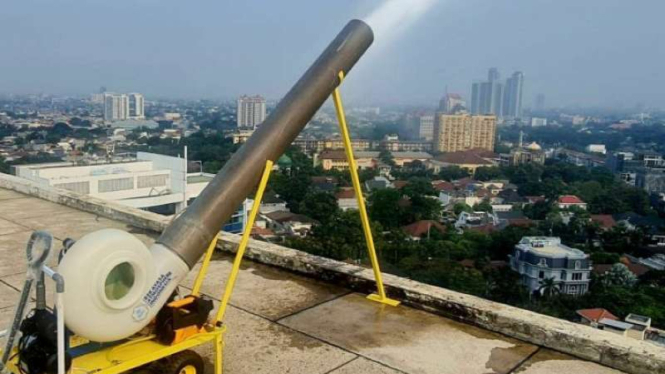 Mist Generator di kantor PLN.